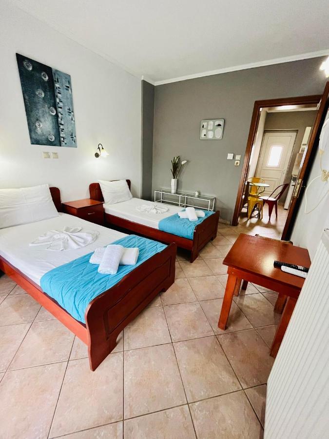 Poplar Lofts & Apartments Karavouzi Prinos  Luaran gambar